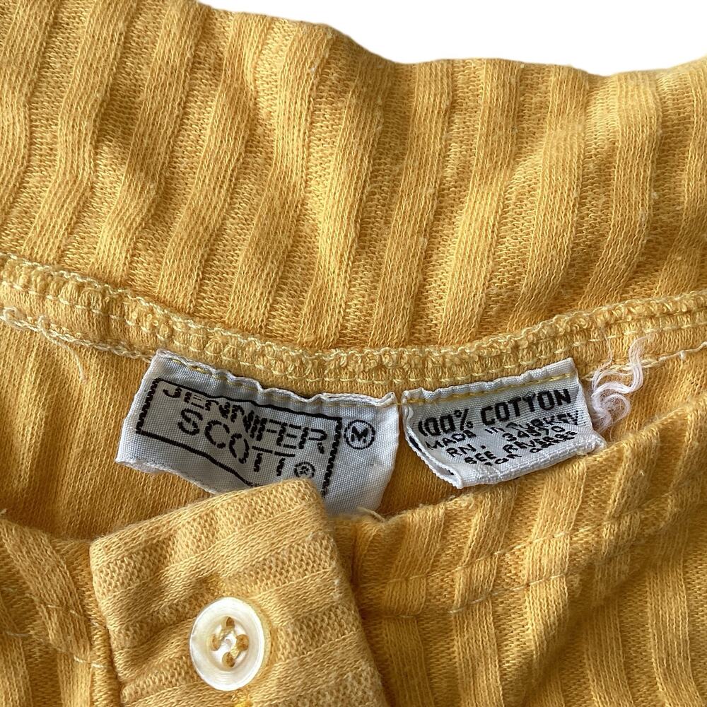 Jennifer Scott Ribbed Henley Top - Picture 4 of 5